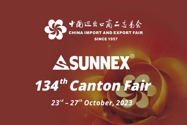 134a Fiera di Canton, benvenuti allo stand SUNNEX