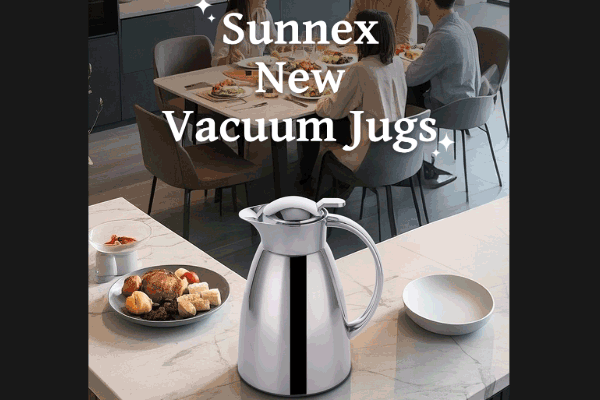 Sunnex Nuova caraffa sottovuoto in acciaio inossidabile serie MCPR 304