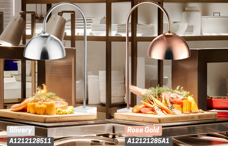 SUNNEX La nuovissima lampada riscaldante per alimenti con base in marmo