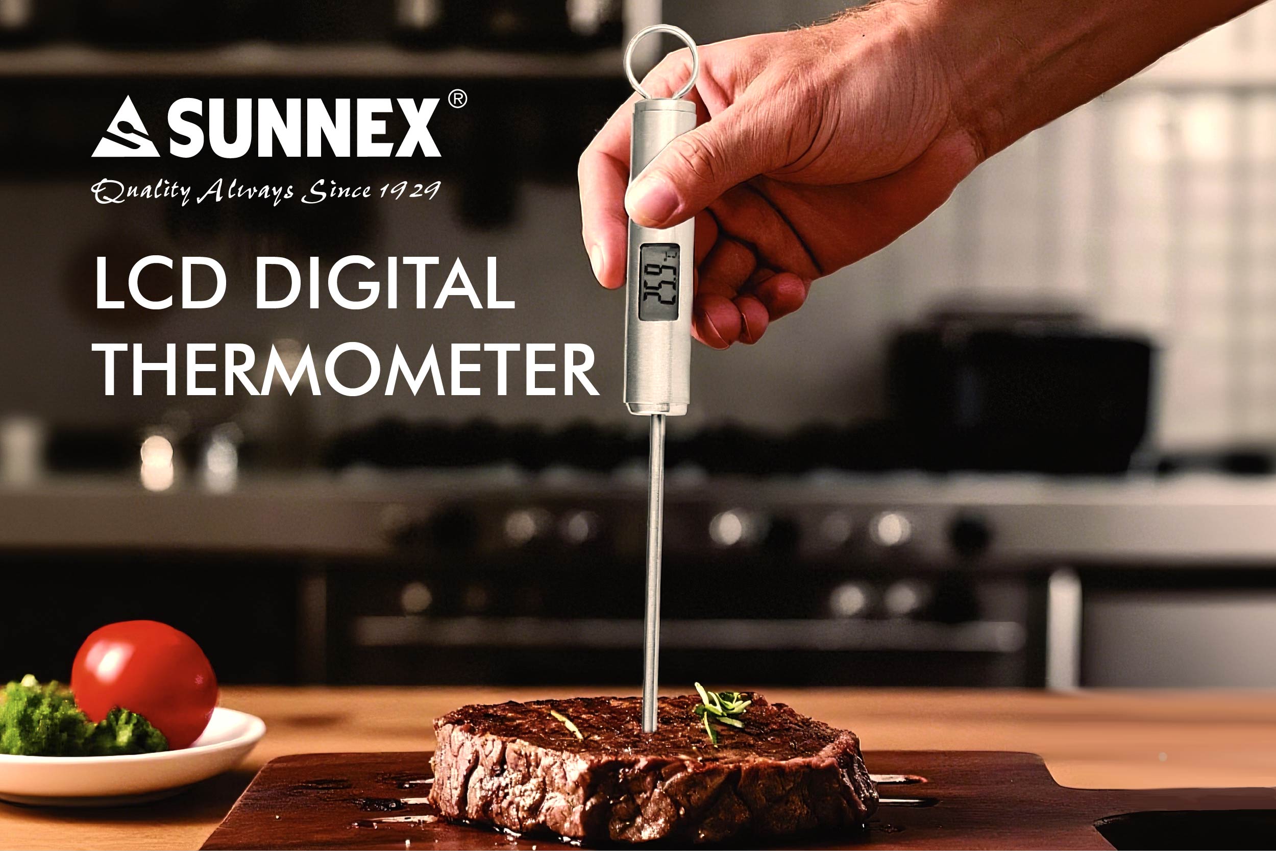 SUNNEX NUOVO TERMOMETRO DIGITALE MULTIUSO