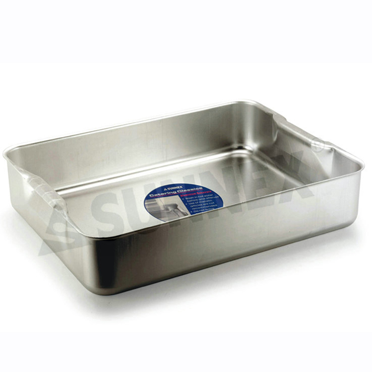 Bakeware per tostatura extra profonda in alluminio con manici