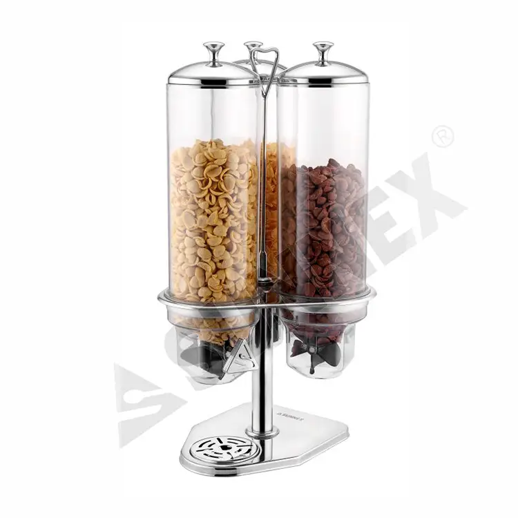 Dispensanti di cereali rotanti con contenitori per PC