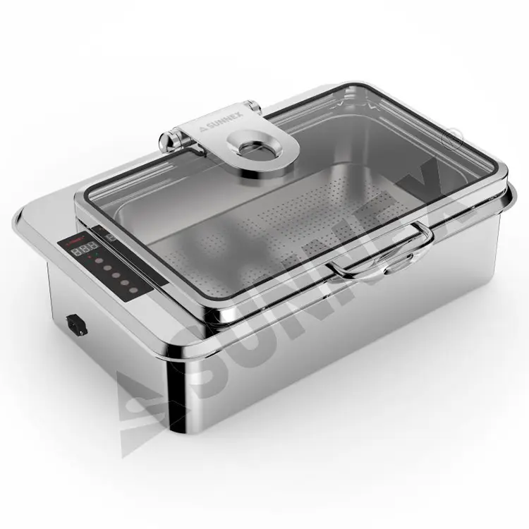 Acciaio inossidabile 8.5l buffet integrato chafer